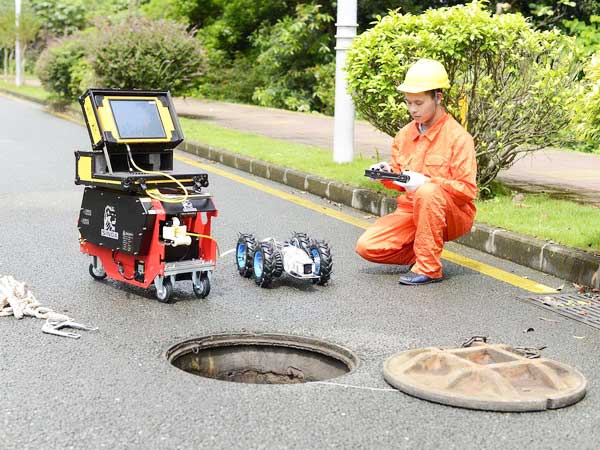 合山管道机器人检测