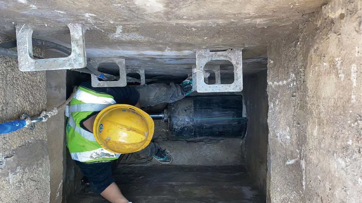 合山HDPE短管内衬法